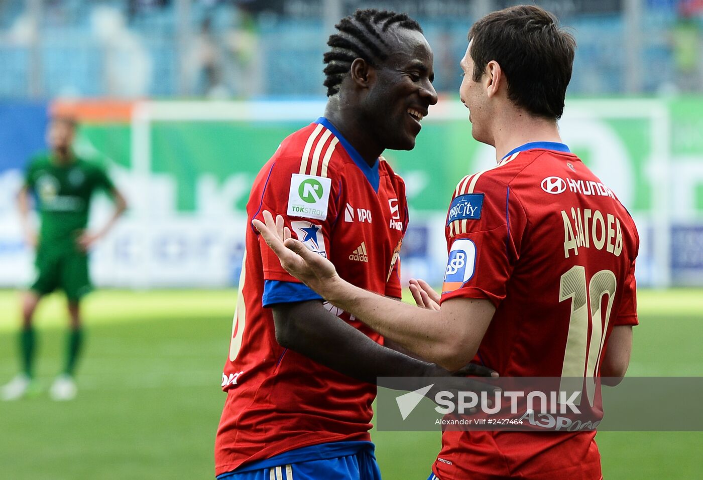 Russian Football Premier League. CSKA Moscow vs. Tom Tomsk Sputnik