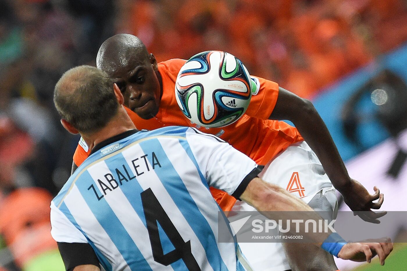 Football. FIFA World Cup 2014. Netherlands Argentina Sputnik