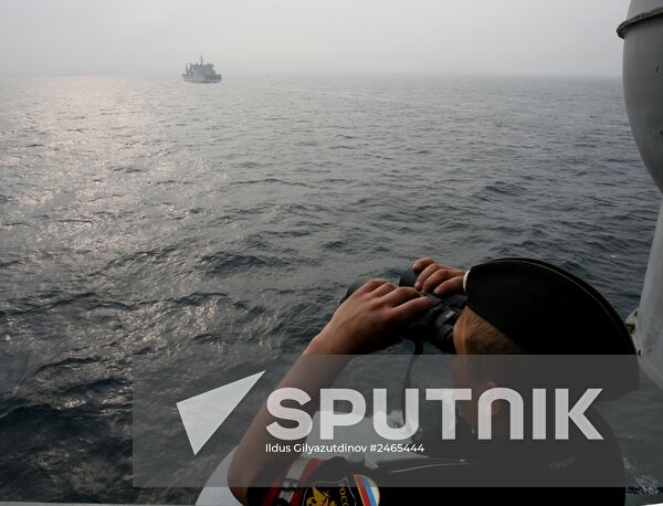 Russian-Indian naval exercise Indra-2014