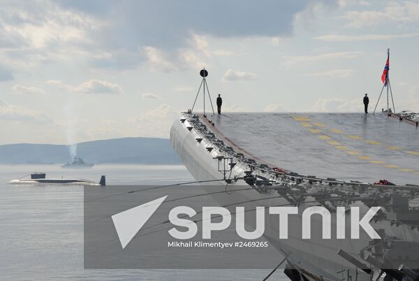 Vladimir Putin visits Severomorsk