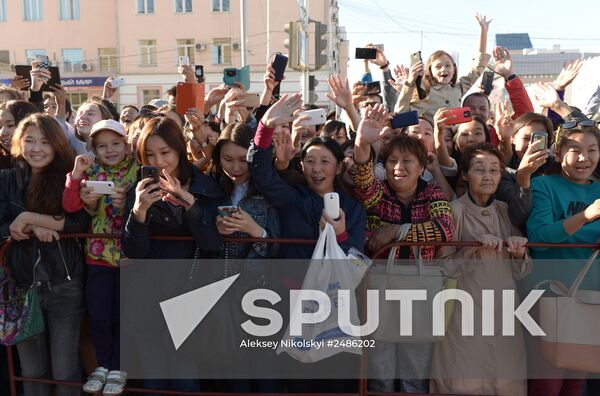 Vladimir Putin visits Far Eastern Federal District