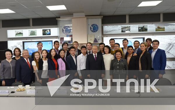 Vladimir Putin visits Far Eastern Federal District