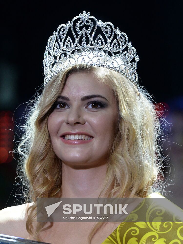 Finals of the Russian Student Beauty Pageant Sputnik Mediabank