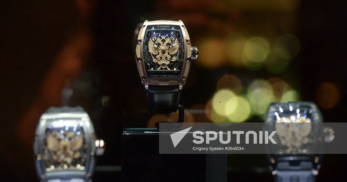 Cvstos and Gerard Depardieu present watch line
