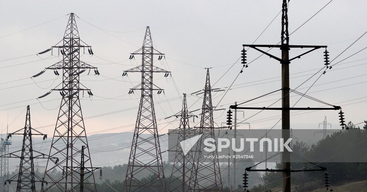 Mobile gas turbine power plants in Sevastopol | Sputnik Mediabank