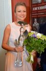 Actress Maria Mironova at the 24th Crystal Turandot theatre awards ceremony at the Vakhtangov Theatre. Location: Russia, Moscow. Author: Evgenya Novozhenina/Sputnik. 24th Crystal Turandot awards ceremony