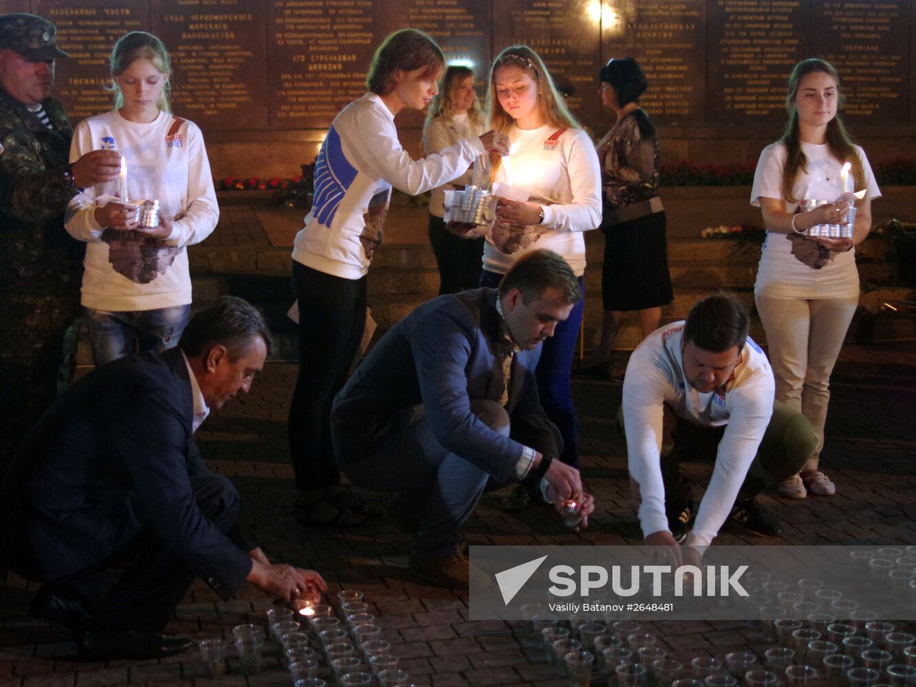 The Candle of Memory campaign in Russia Sputnik Mediabank