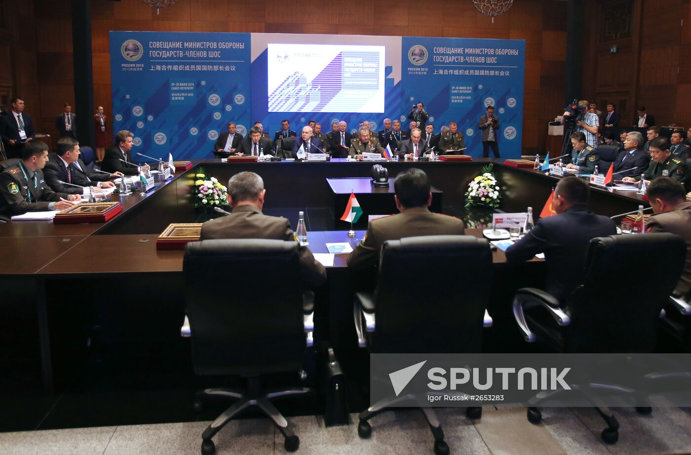 SCO Defence Ministers Meeting Sputnik Mediabank