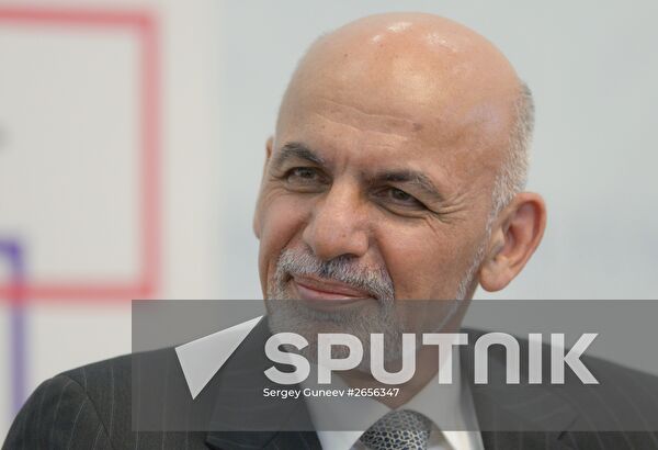 President of the Republic of Belarus Alexander Lukashenko meets with President of the Islamic Republic of Afghanistan Ashraf Ghani Ahmadzai