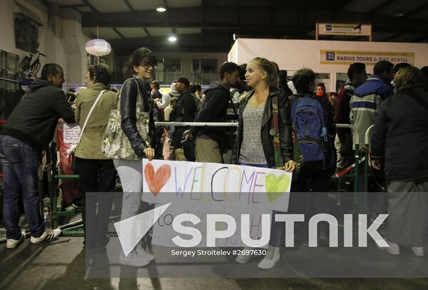 Middle East's refugees in Munich