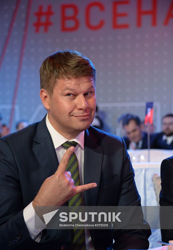 Reception to celebrate launch of Match TV Channel Sputnik Mediabank