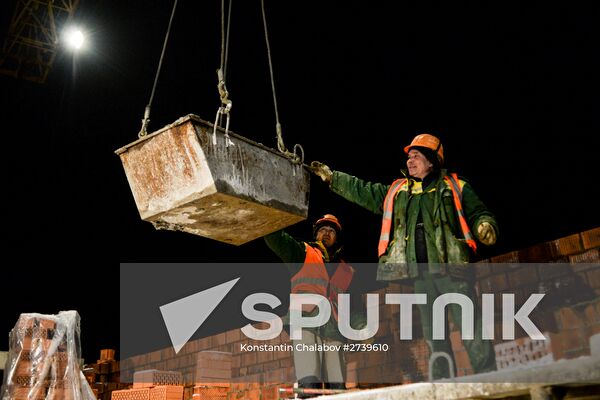 Construction of new residential areas in Novgorod Region