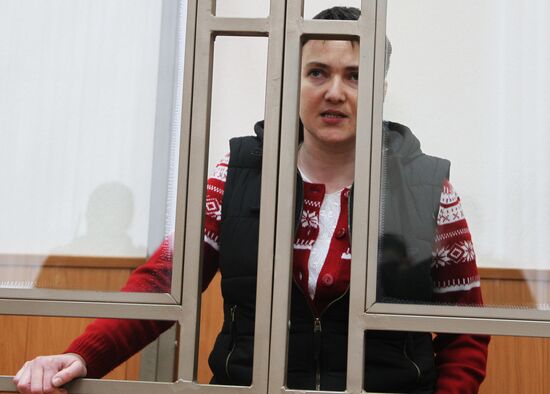 Court Hearing On Ukrainian Citizen Nadezhda Savchenko S Case Sputnik Mediabank
