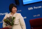 Maya Grishina, elected secretary of the Russian Central Election Committee during the first meeting of the committee's new composition. Location: Russia, Moscow. Author: Alexey Filippov/Sputnik. First meeting of new Central Election Committee of Russia