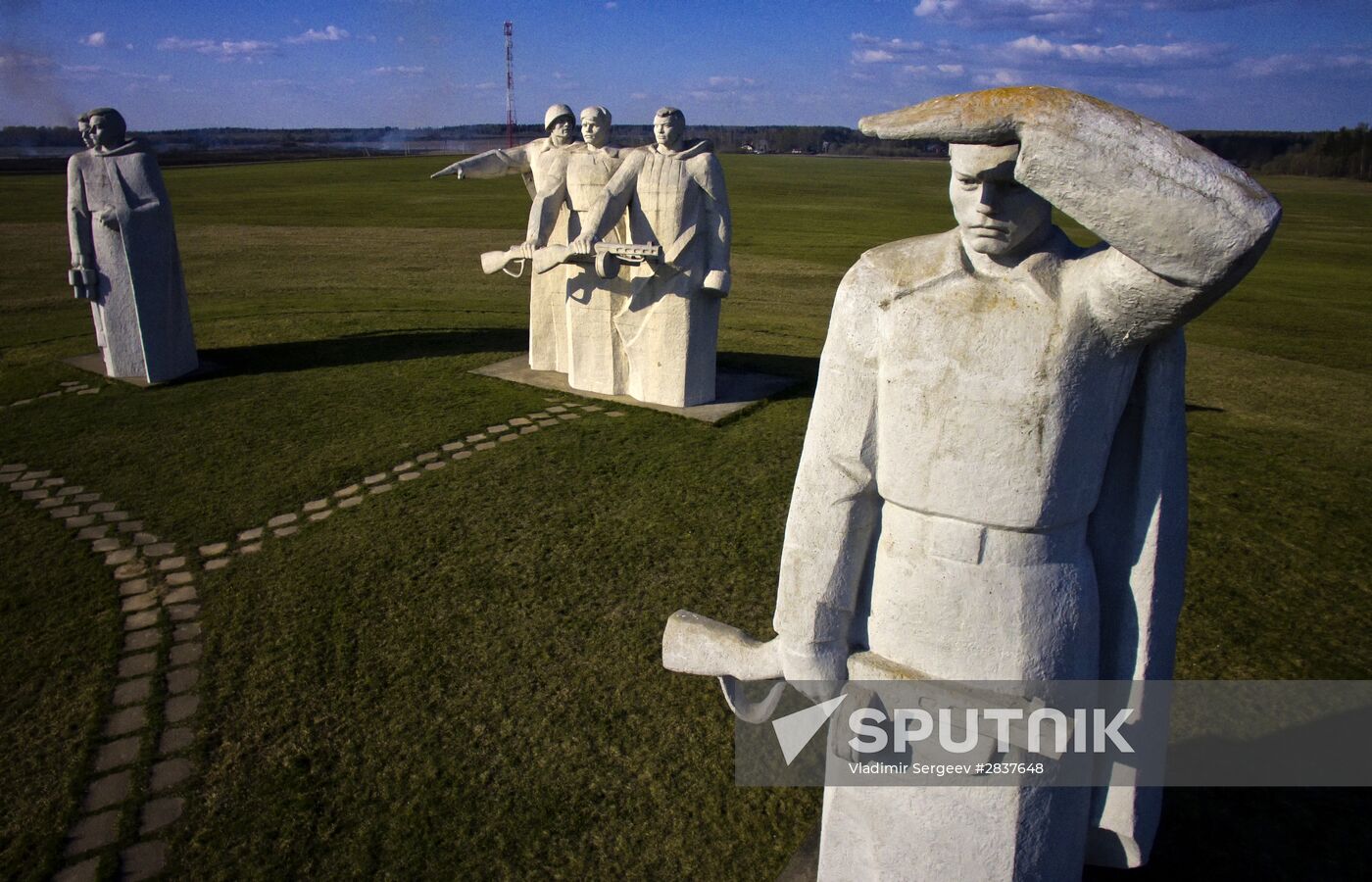 The Panfilov Division's Twenty Eight Guardsmen Monument to Panfilov's Twenty Eight Guardsmen | Sputnik Mediabank