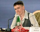 News conference of Ukrainian army pilot Nadezhda Savchenko