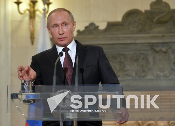 President Vladimir Putin visits Greece