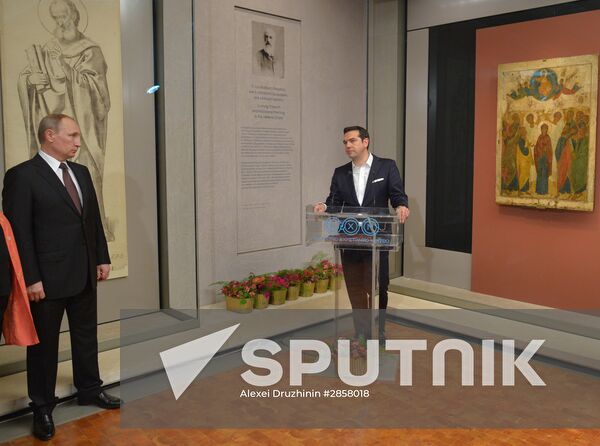 President Vladimir Putin visits Greece