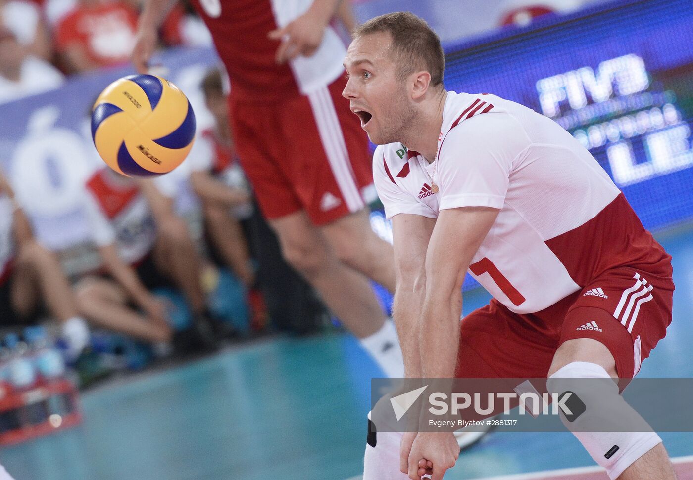 FIVB Volleyball World League 2016. Men. Poland vs. Russia
