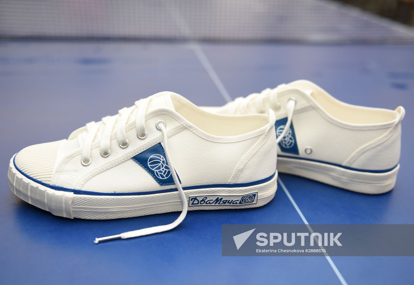 Two balls top sneakers