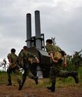 Pacific Fleet missile and artillery brigade holds drill