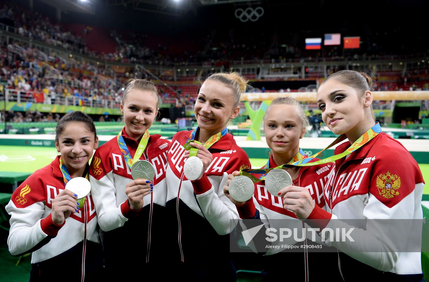 2016 Summer Olympics. Artistic gymnastics. Women. Team allaround