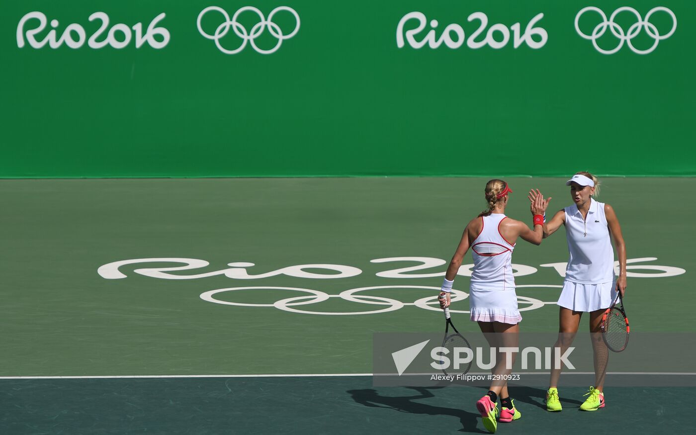 Summer Olympics 2016. Tennis. Doubles. Semifinals Sputnik Mediabank
