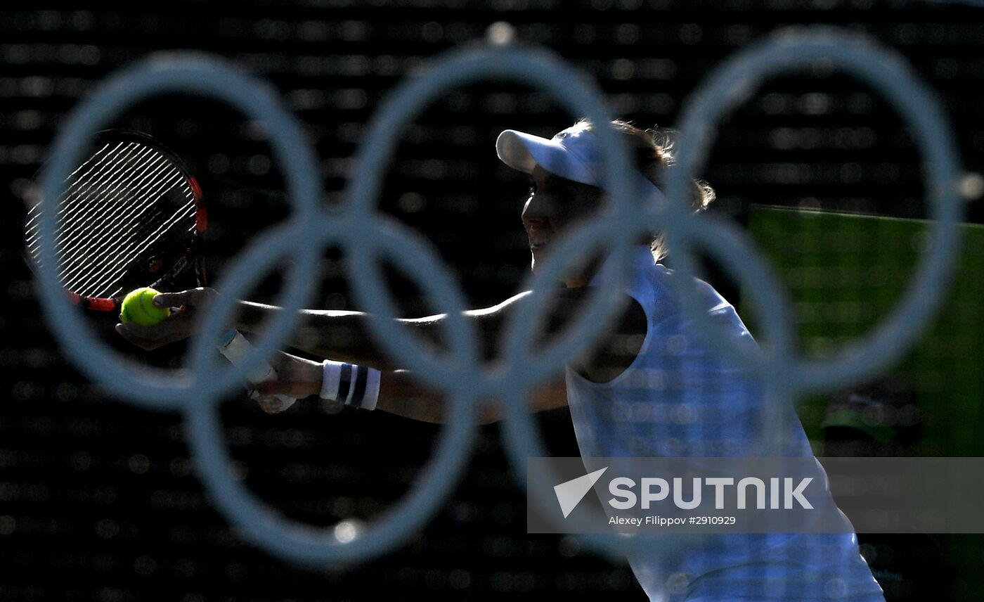 Summer Olympics 2016. Tennis. Doubles. Semifinals Sputnik Mediabank