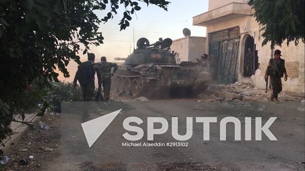 Syrian army's assault on southwest Aleppo