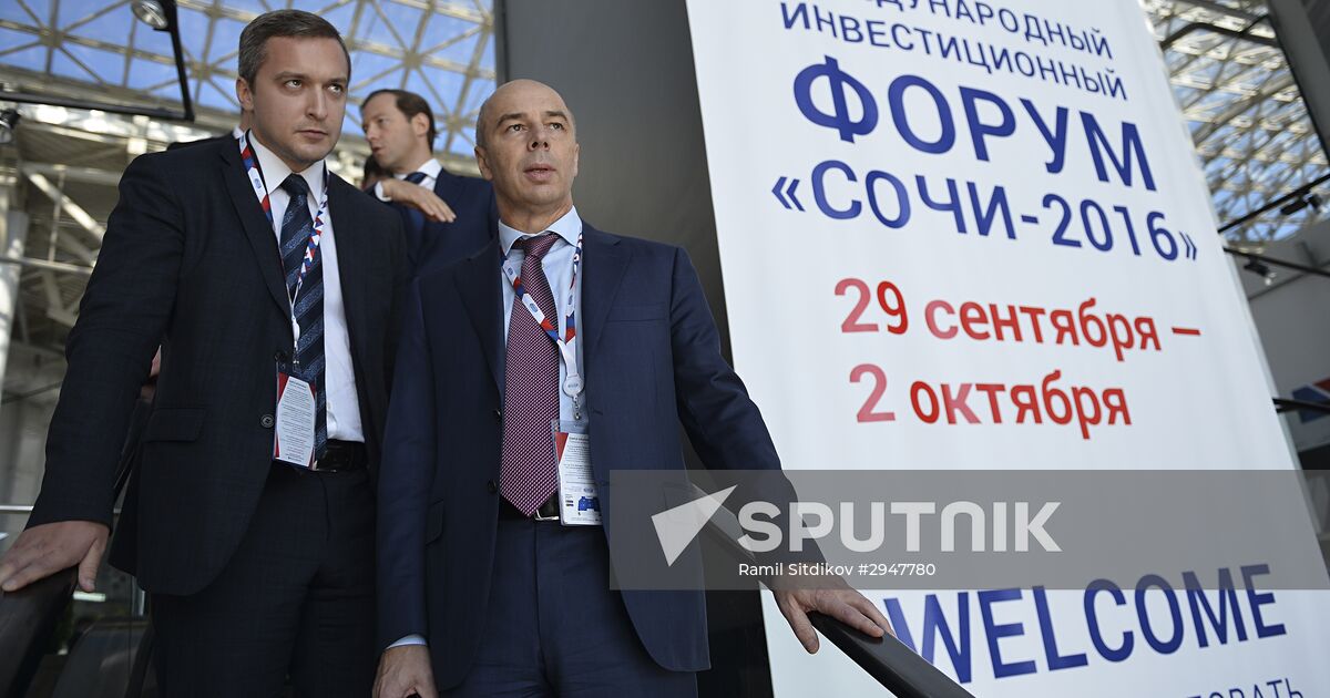 International Investment Forum Sochi 2016 Sputnik Mediabank