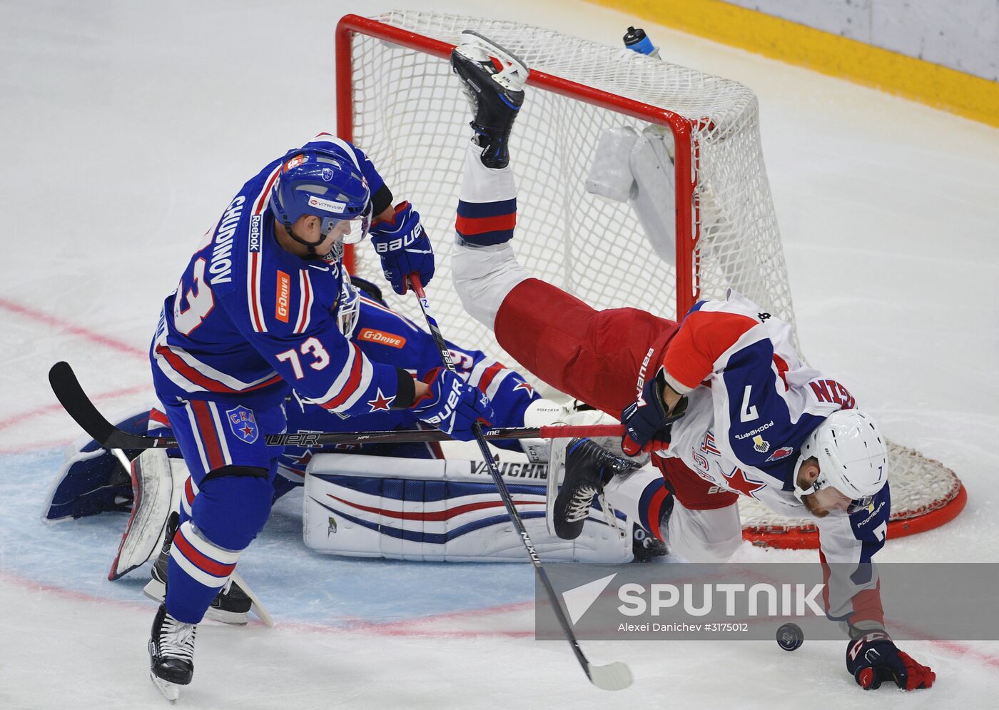 Hockey. KHL. SKA vs. CSKA