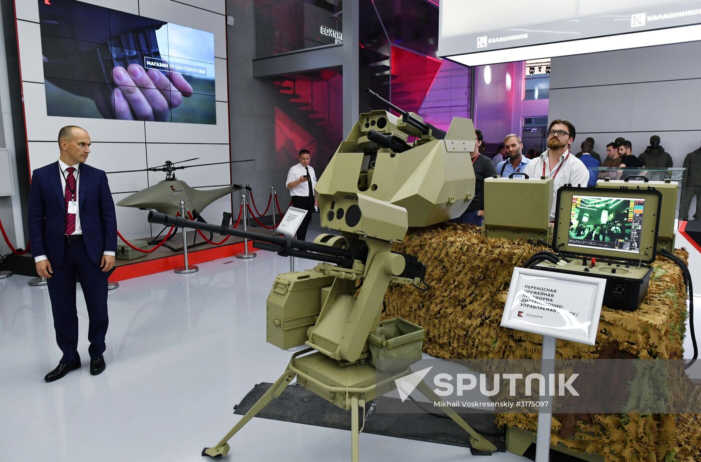 Kalashnikov Concern presents new inventions during Army 2017 Forum