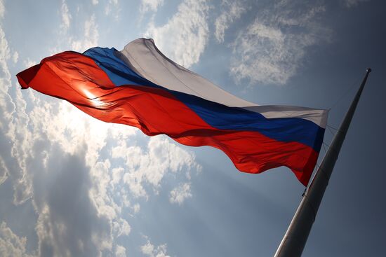 Russian State Flag Day celebrations