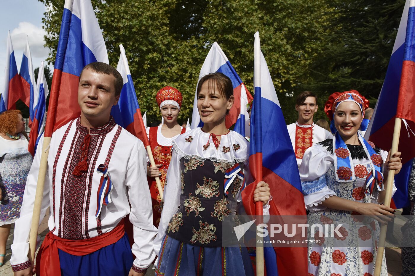 Russian State Flag Day celebrations