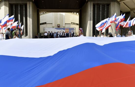 Russian State Flag Day celebrations
