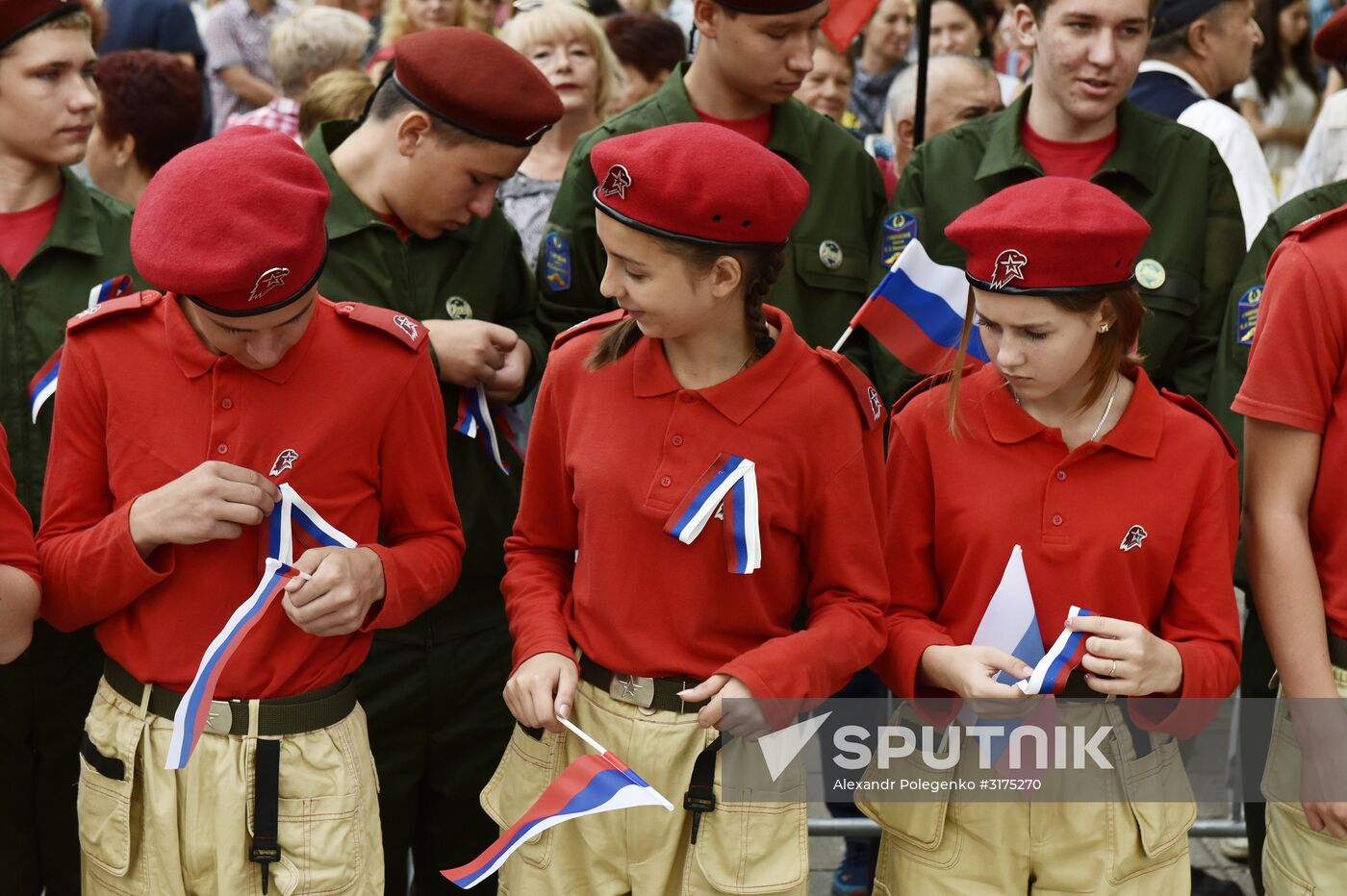 Russian State Flag Day celebrations