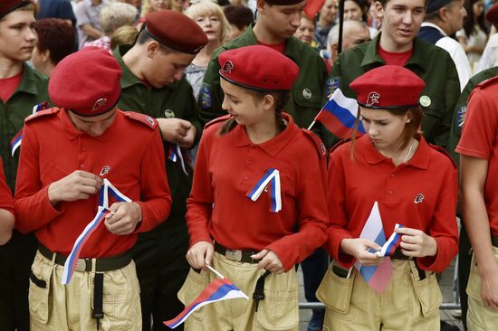 Russian State Flag Day celebrations