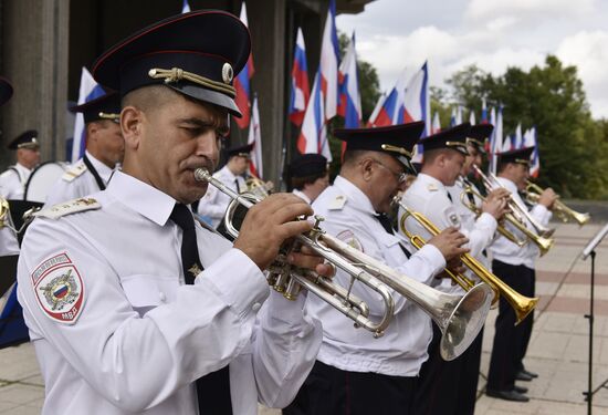 Russian State Flag Day celebrations