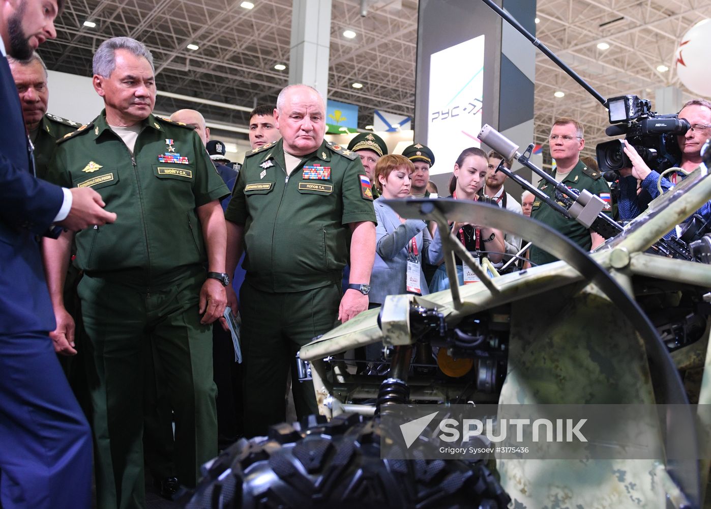 Opening of Army 2017 International Military-Technical Forum