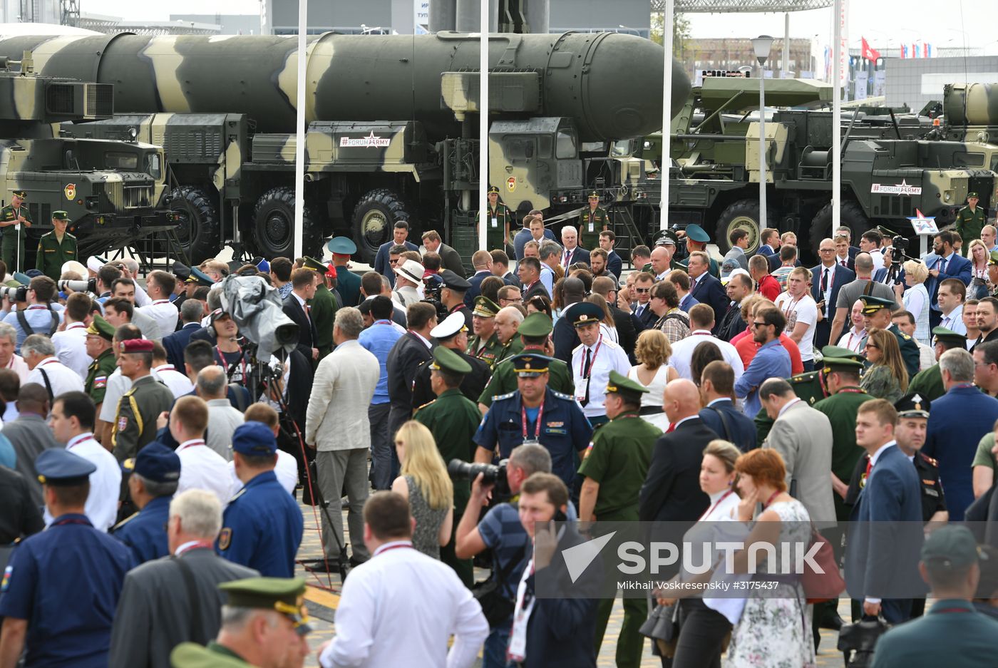 Opening of Army 2017 International Military-Technical Forum