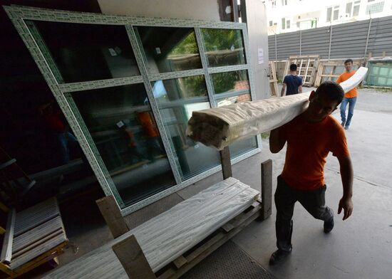 Manufacturing PVC window profiles