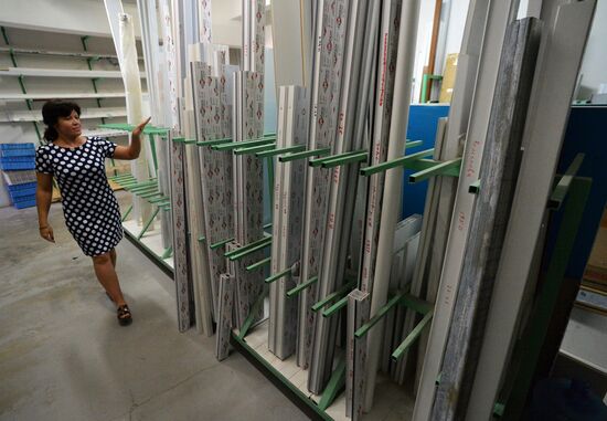 Manufacturing PVC window profiles