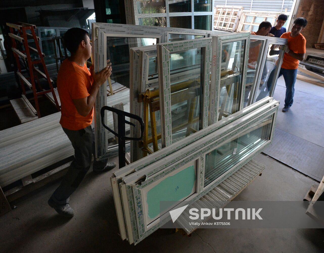 Manufacturing PVC window profiles