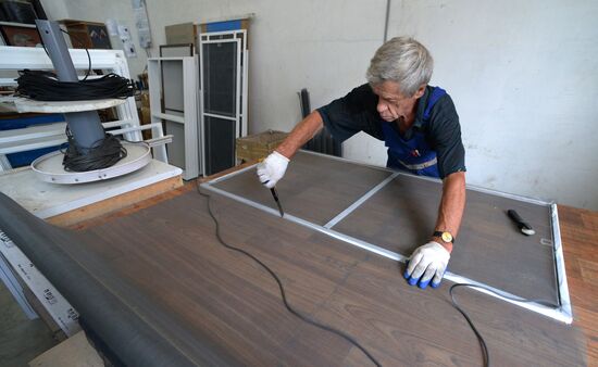 Manufacturing PVC window profiles