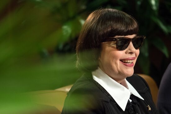 Mireille Mathieu gives interview