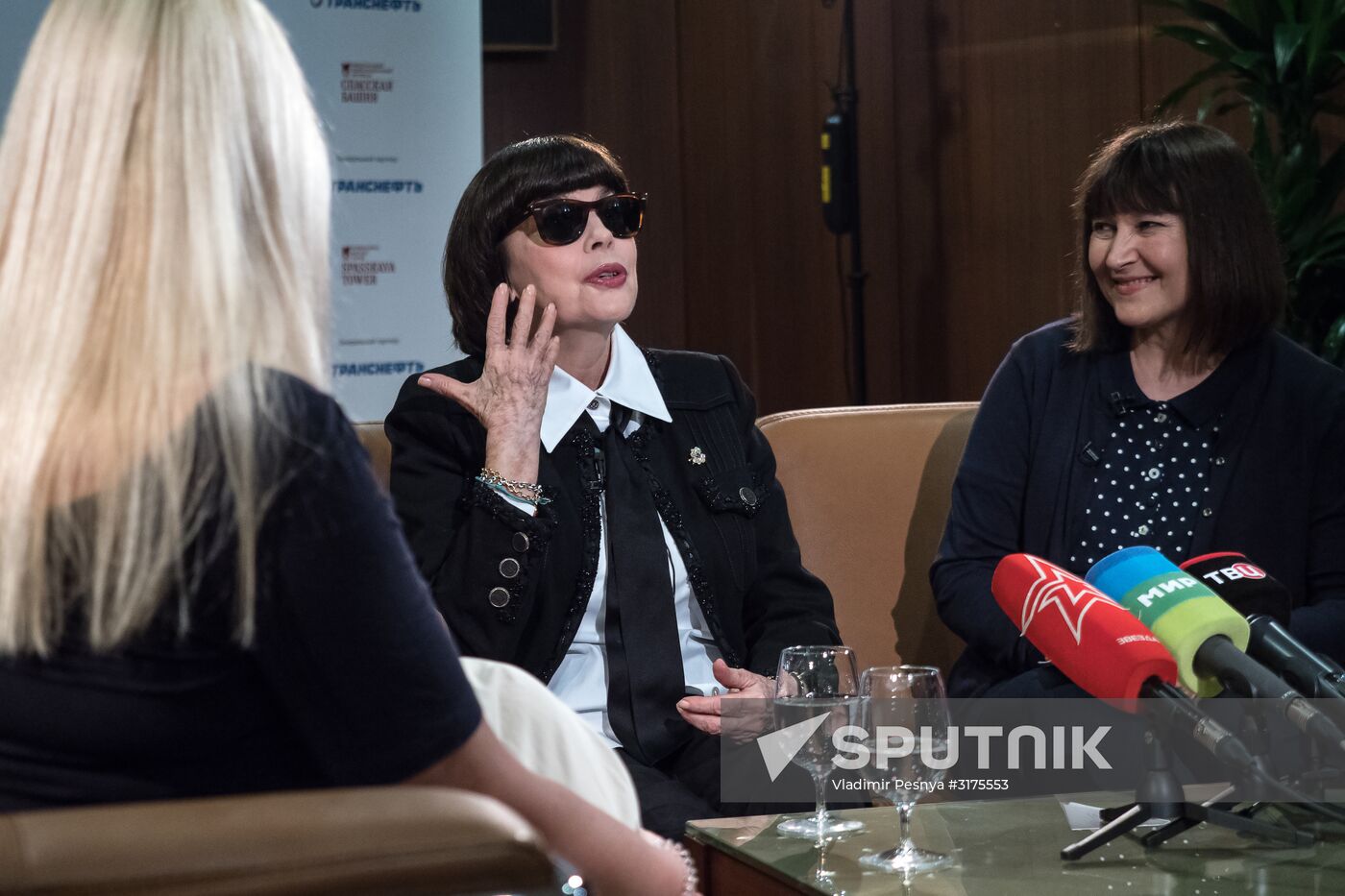 Mireille Mathieu gives interview