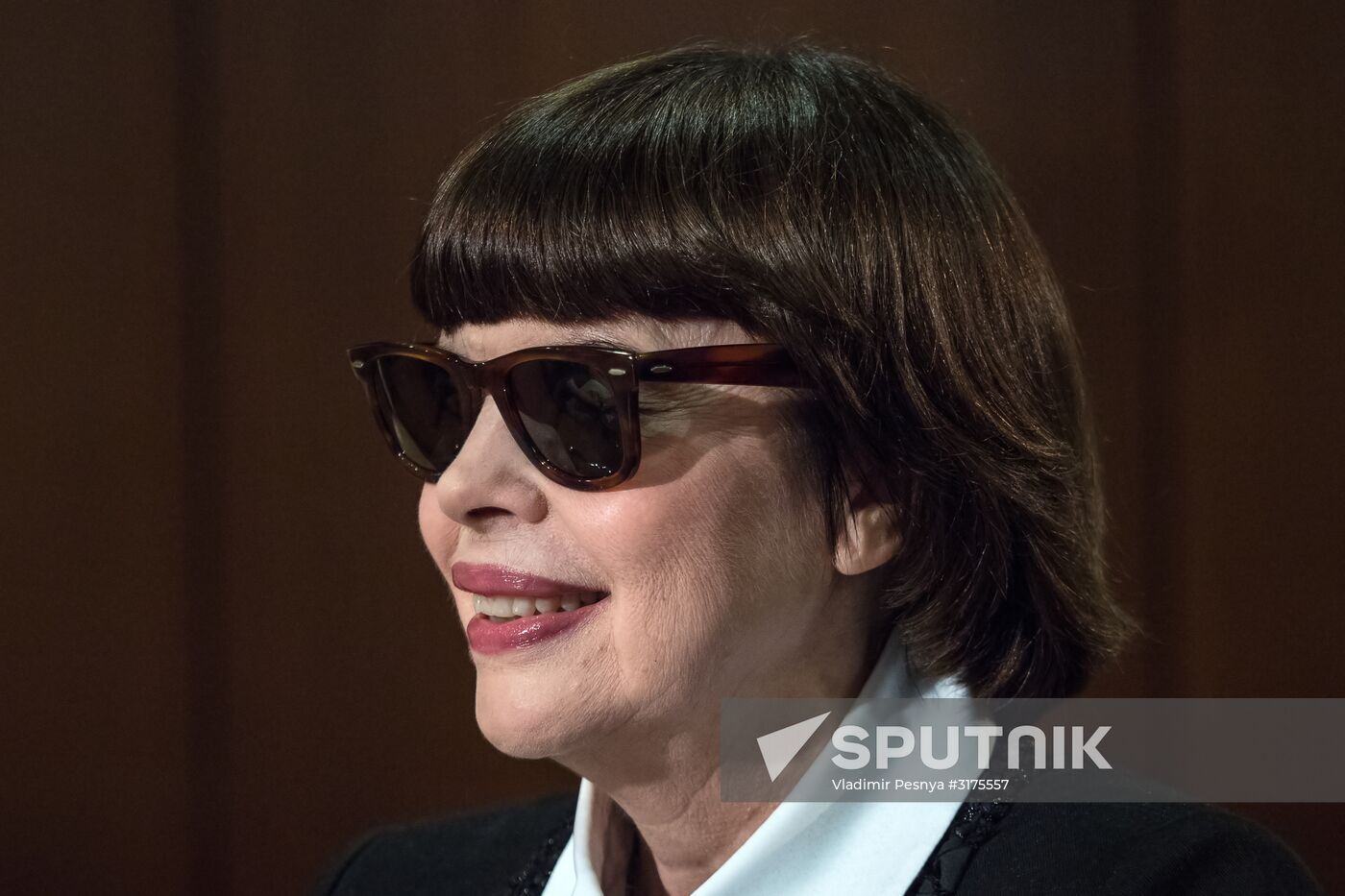 Mireille Mathieu gives interview