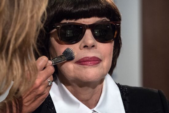 Mireille Mathieu gives interview