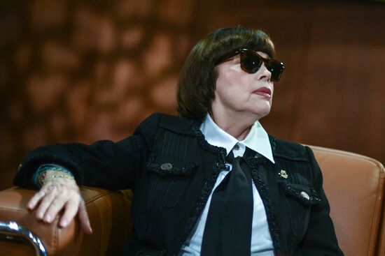 Mireille Mathieu gives interview