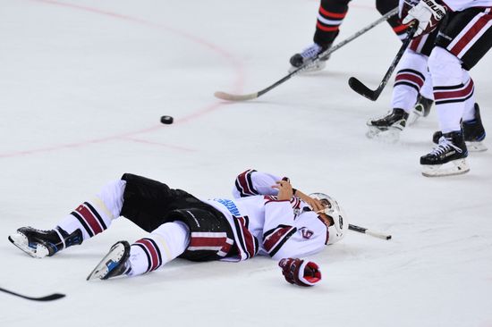 Kontinental Hockey League. Avangard vs. Dinamo Riga